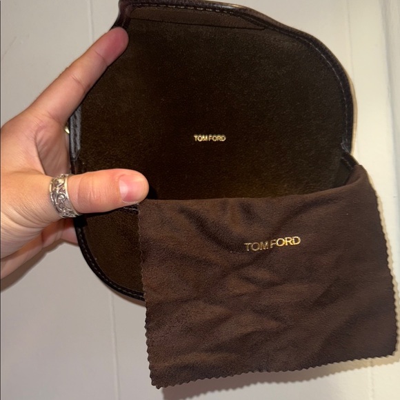 Tom Ford Brown Sunglasses Case - Picture 2 of 2